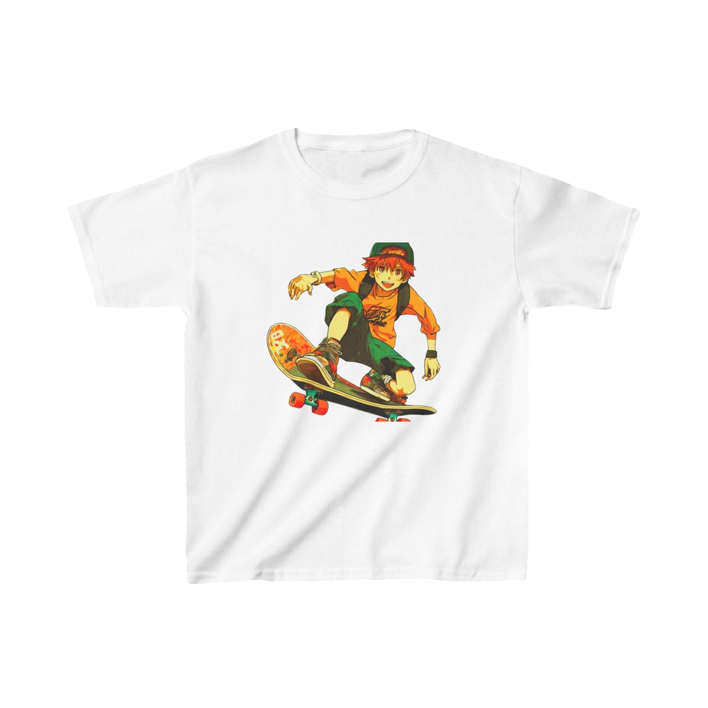 Cartoon Anime Boy Kid's Tee