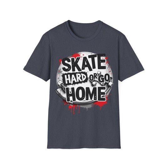 Skate Hard or Go Home Splatter T-Shirt