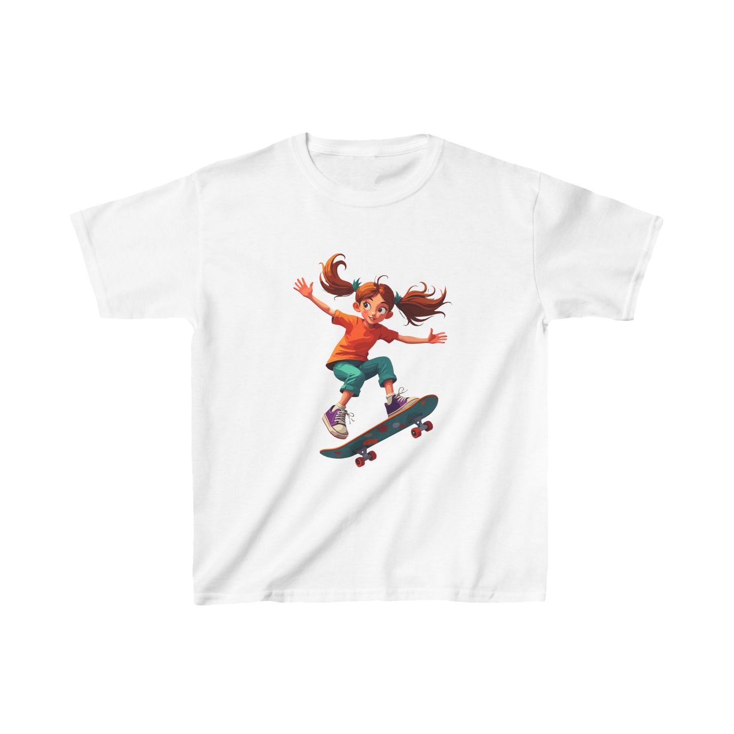 Pigtail Skater Kid's Tee