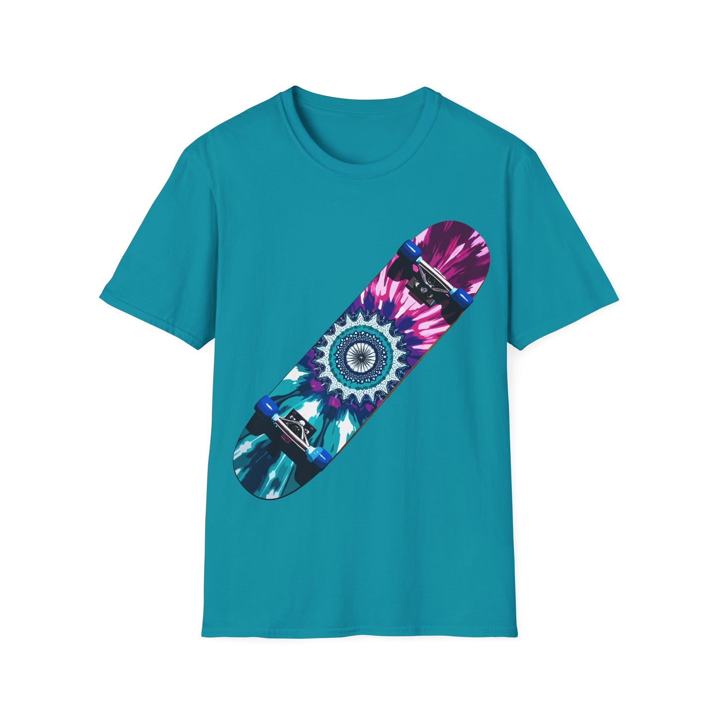 Mandala Skateboard T-Shirt