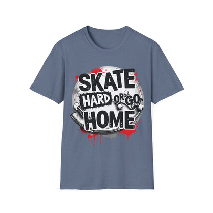 Skate Hard or Go Home Splatter T-Shirt