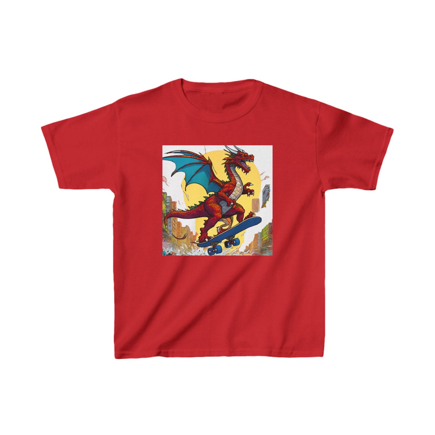 Dragon In The City Kid's Tee