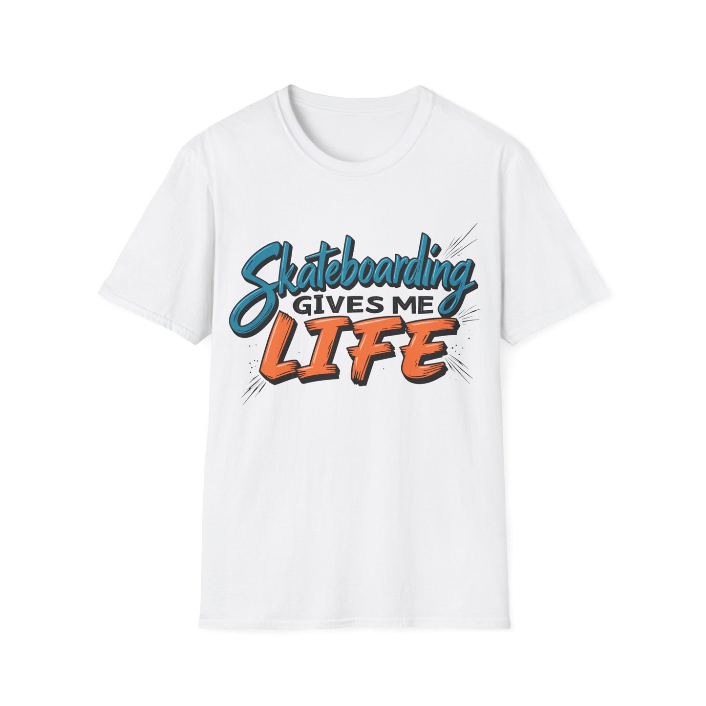 Skateboarding Gives Me Life T-Shirt