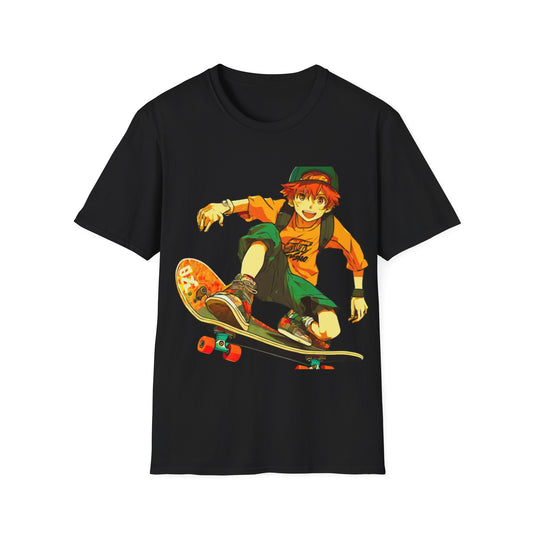 Cartoon Anime Boy T-Shirt