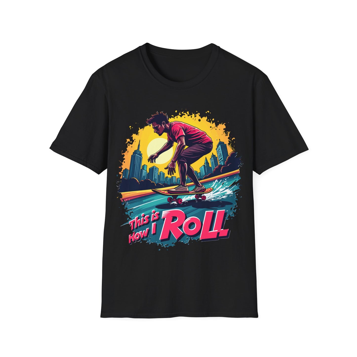 This Is How I Roll Cityscape T-Shirt