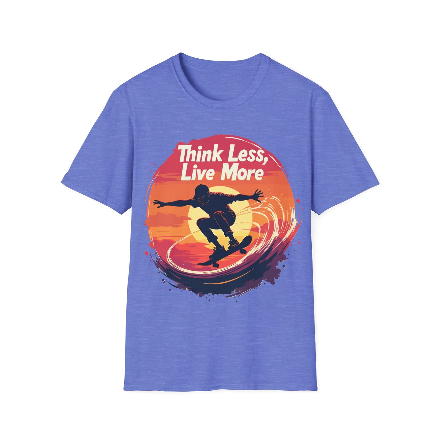 Think Less Live More Swirl T-Shirt