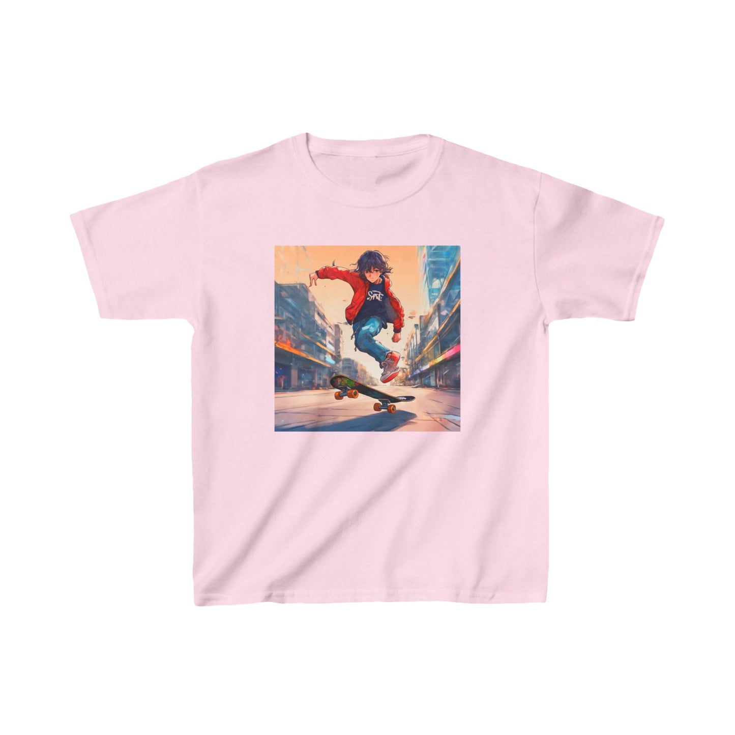 Anime City Boy Kid's Tee