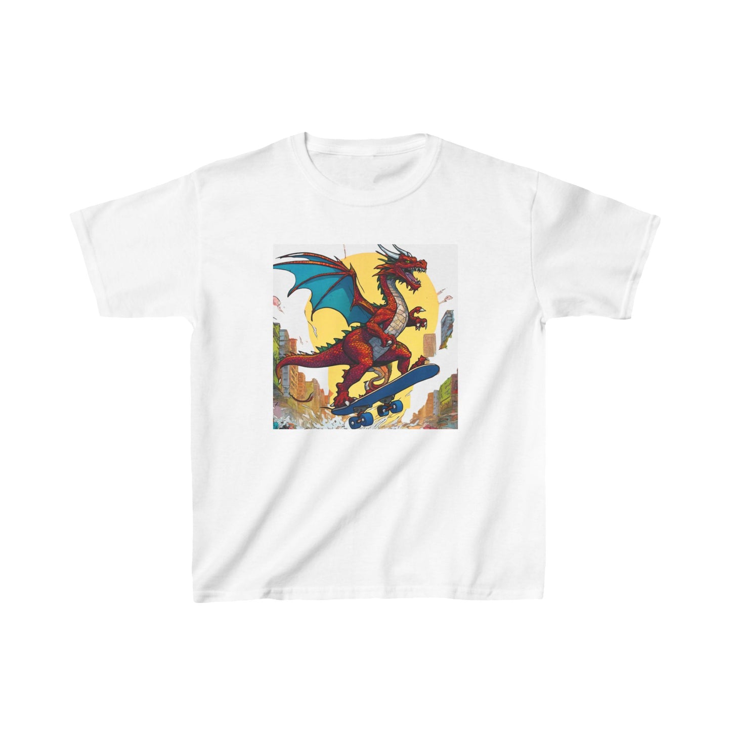 Dragon In The City Kid's Tee