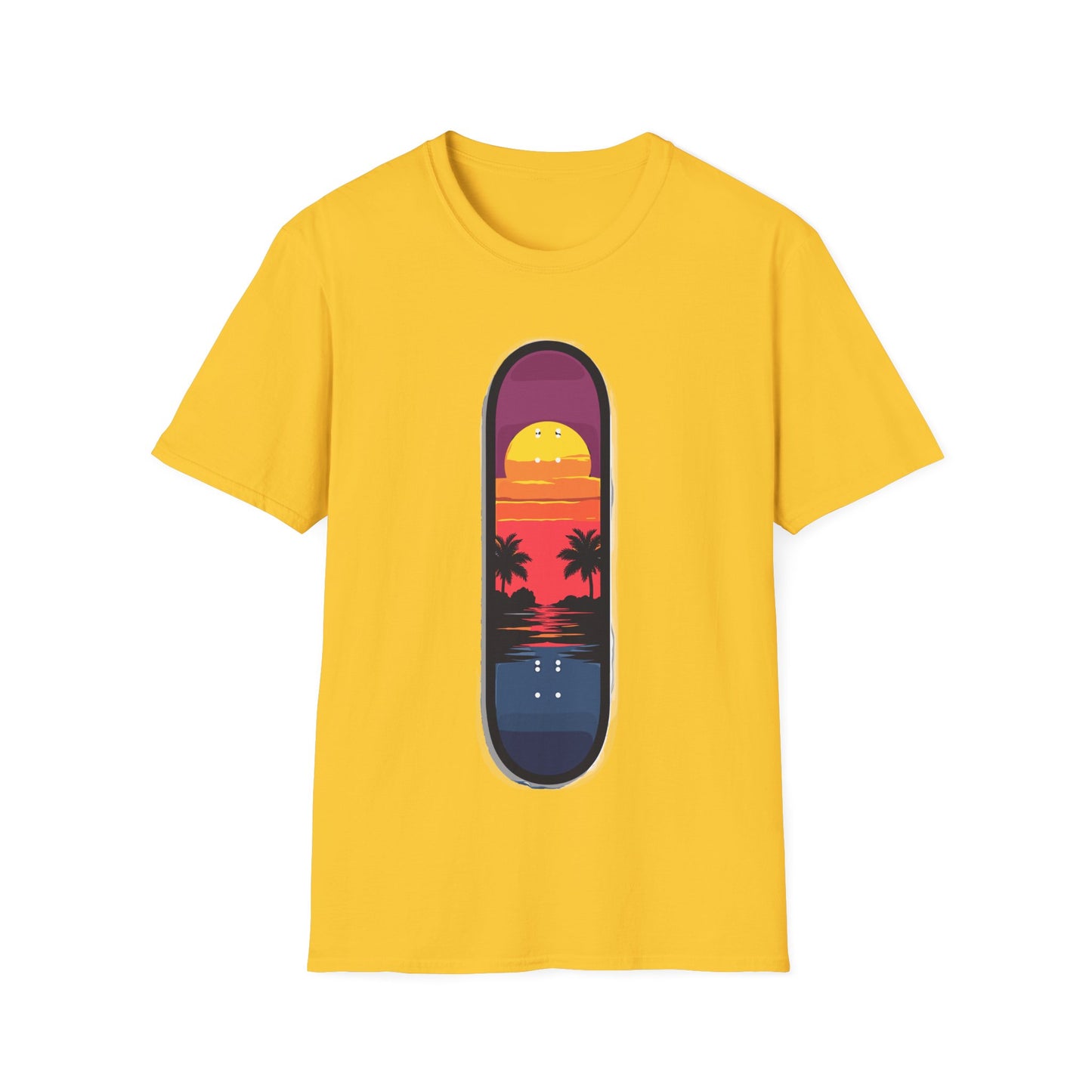 Sunset Skateboard T-Shirt