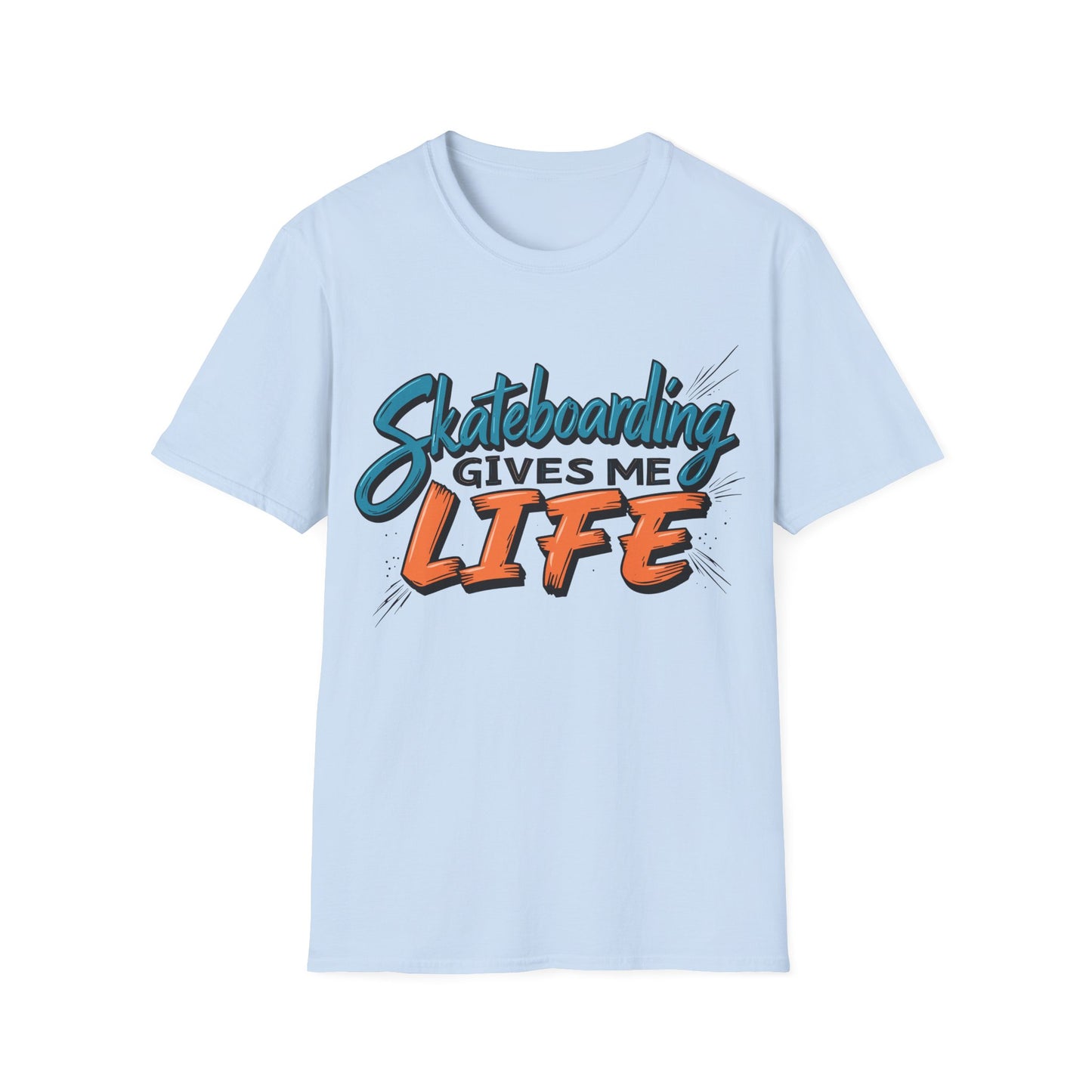 Skateboarding Gives Me Life T-Shirt