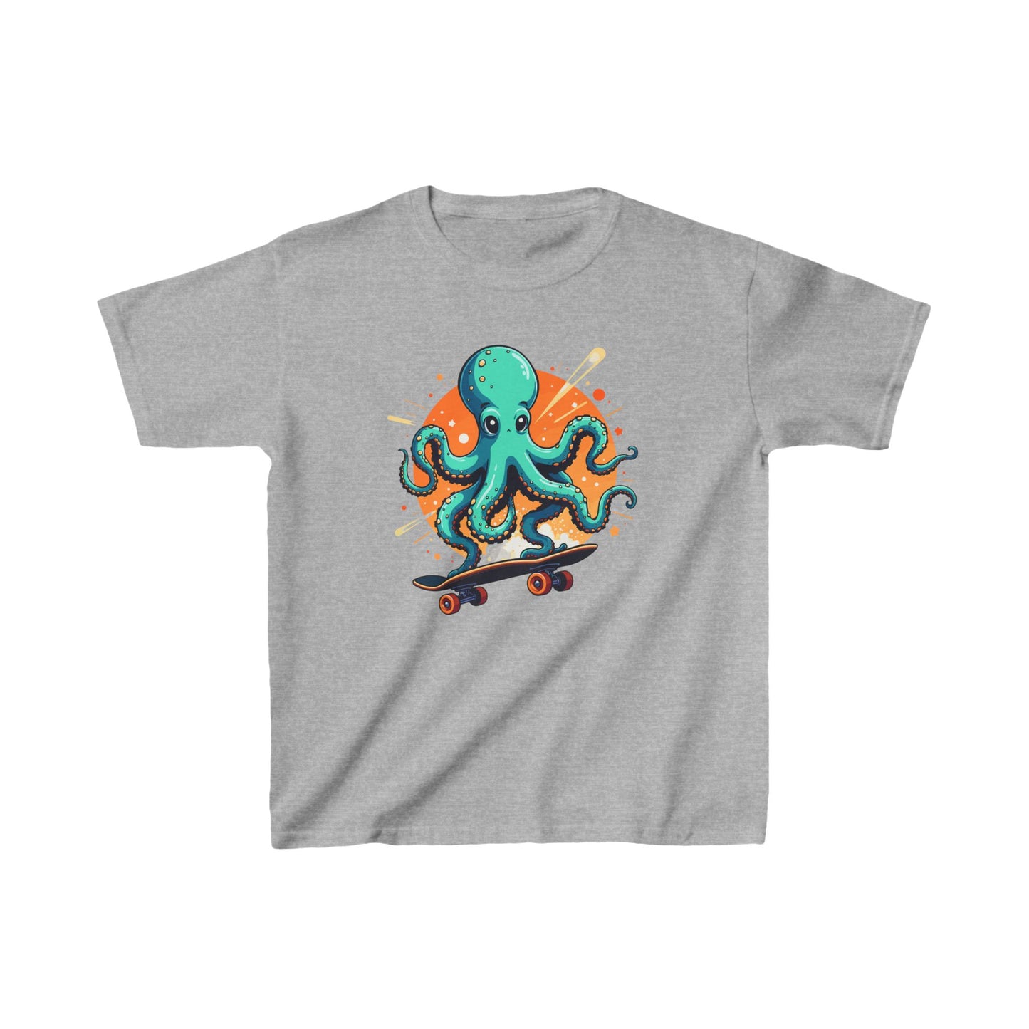 Skateboarding Octopus Kid's Tee