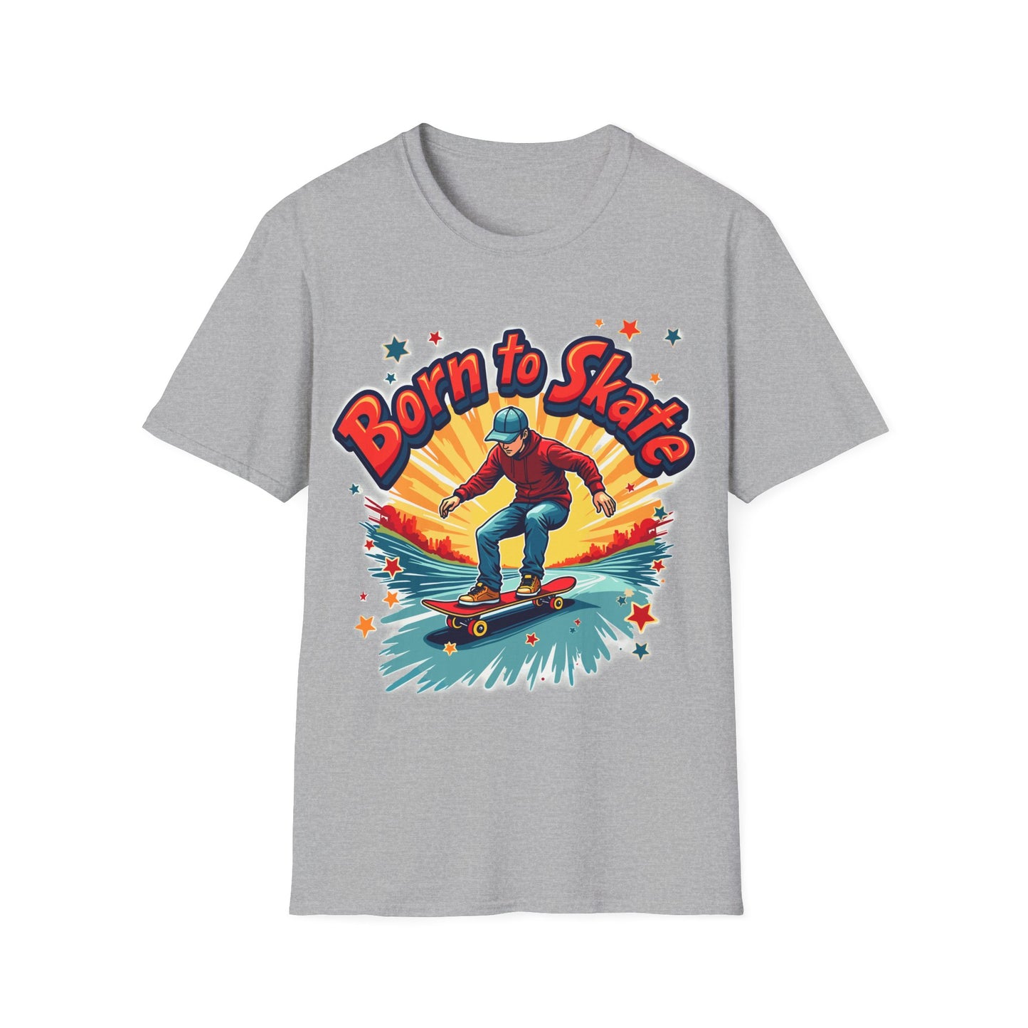 Born To Skate With Starburst T-Shirt