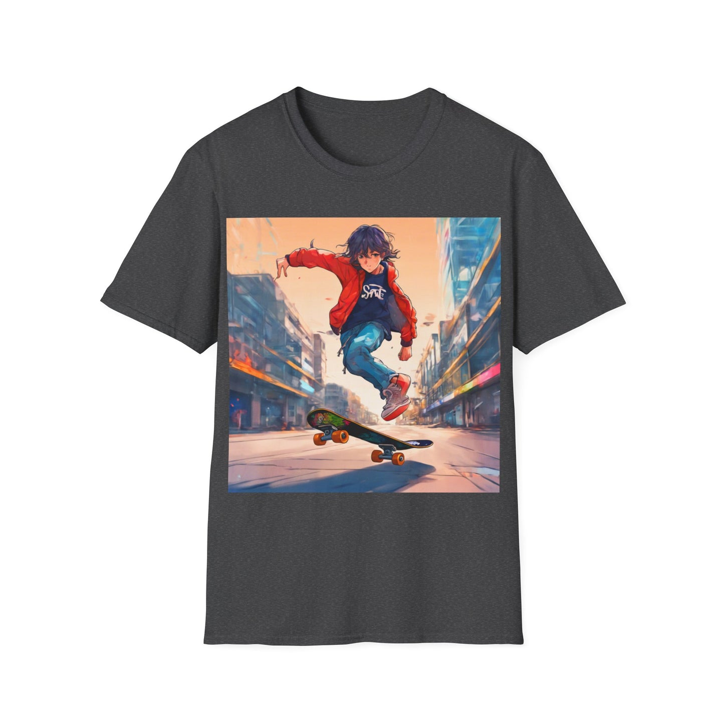 On The Streets Anime T-Shirt